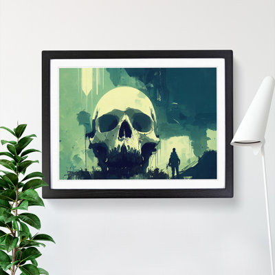 Skull Art Vol.2 Abstract - Framed Print