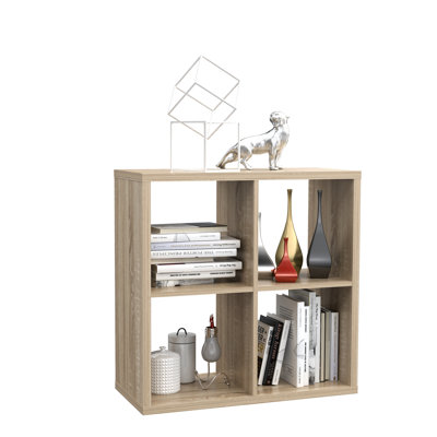 Paterson 72.7 cm H x 72.8 cm W Cube Bookcase