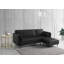 Kishanna 3 Seater Faux Leather Sofa Bed-568324897