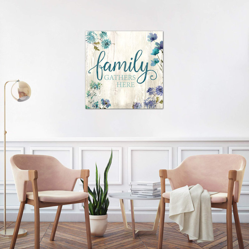 Family Gathers Here by Conrad Knutsen - Wrapped Canvas Print, 66.04 cm H x 66.04 cm W x 1.91 cm D