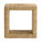 Colston Natural Seagrass Cube Accent End Table