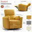 Fauteuil inclinable électrique pivotant et basculant de 40 po de largeur-1820744452