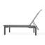 Chaise longue sans accoudoirs empilable en polymère avec accoudoirs Leeward-31923915-31923935