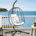 Dark Gray/Ivory Cushion/Dark Gray Hammock