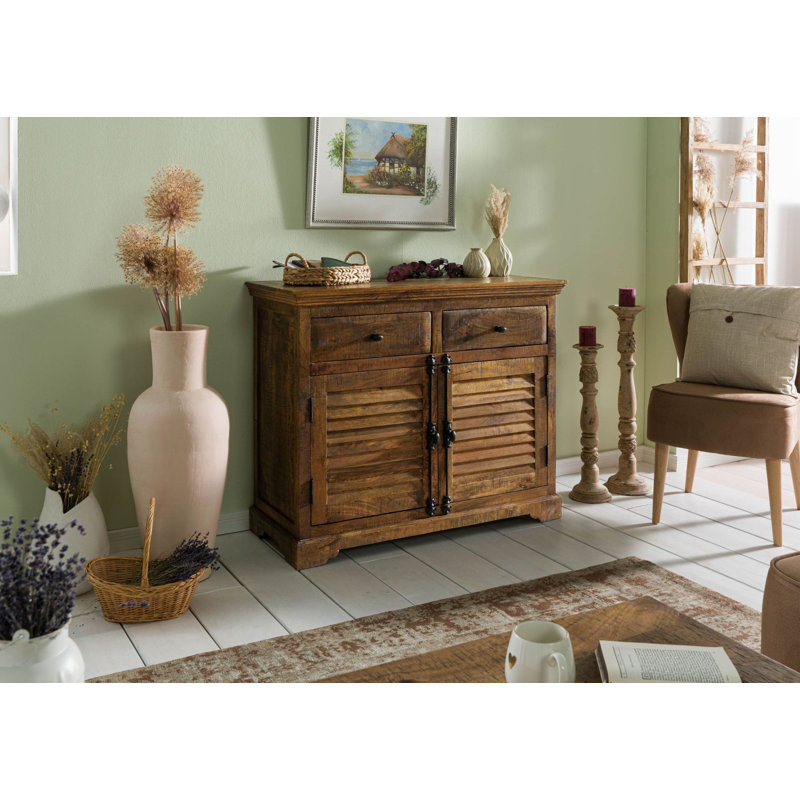 Rodez 110cm Solid Wood Sideboard