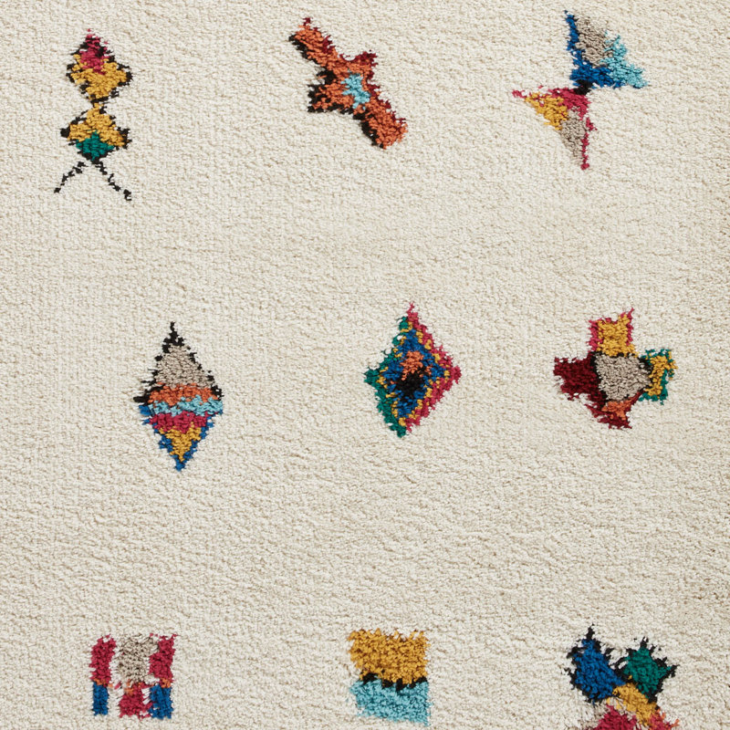 Geometric Machine Tufted Area Rug, Rectangle 120 x 170 cm