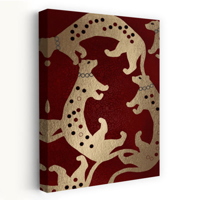 «Regal Leopards», impression élégante de chat moderne