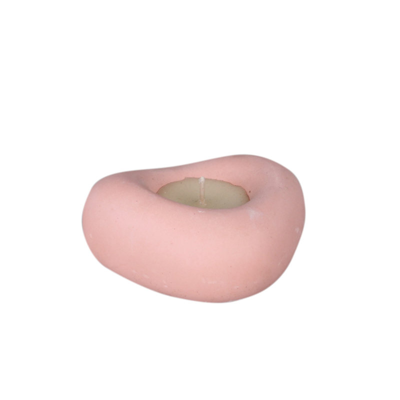 Scented Designer Candle, Pink