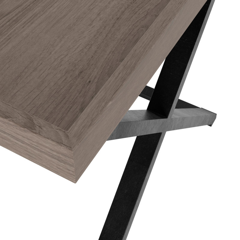 Harrington Tray Top Cross Legs End Table
