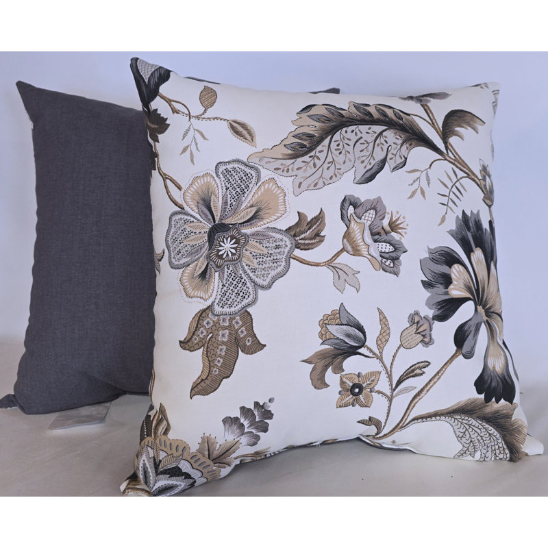 Zanzibar 2-Set Decorative Pillows, Gray