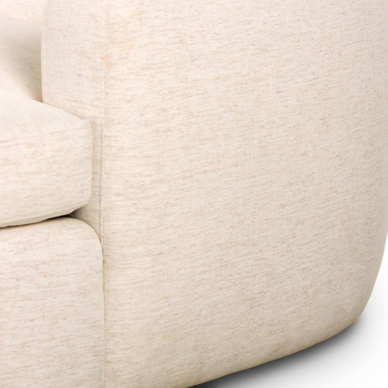 Phaedra Sofa - 90"-Crypton Nomad Snow