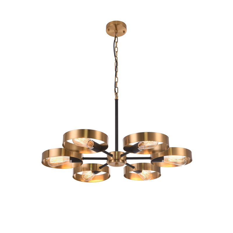 Lustre 6 lumières Yasmina