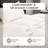Queen Size 2 in 1 Detachable Duvet Cover with Snap Buttons for All Seasons-332179322