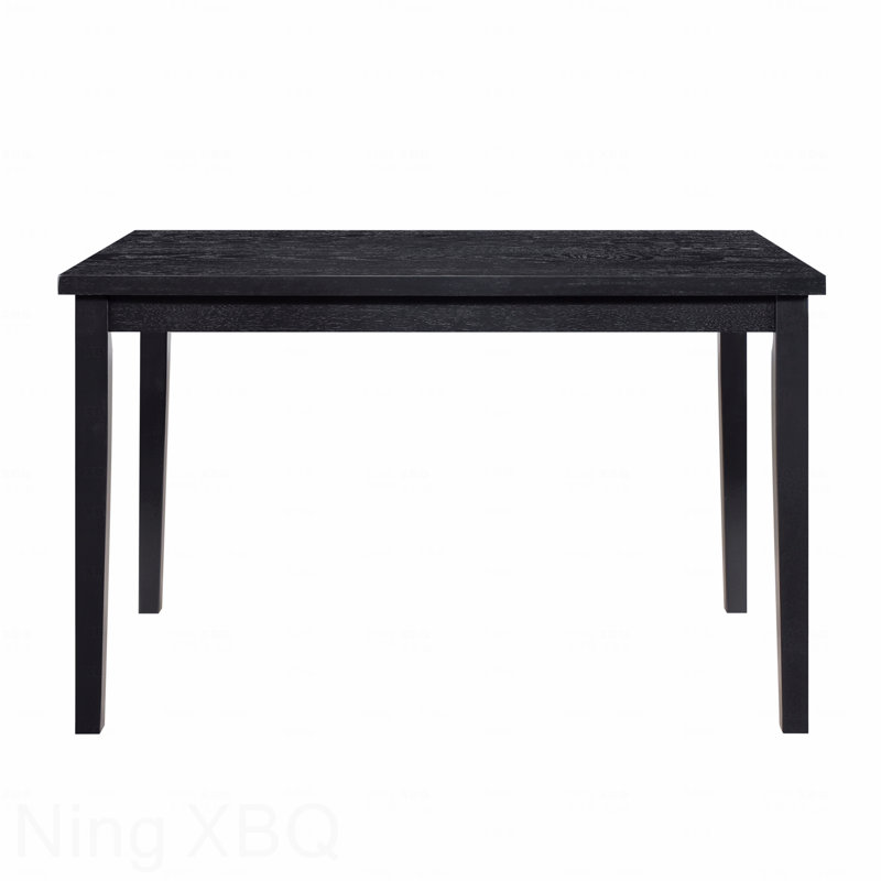 Modern Casual Dining Table Solid Wood