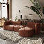 Canapé modulaire en velours Acanva-1025187105
