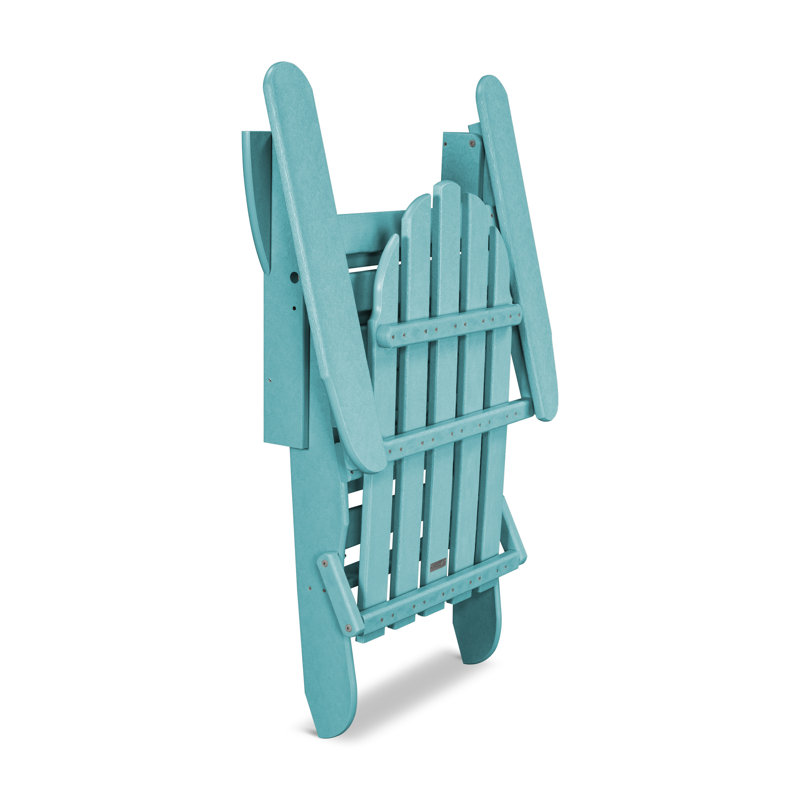 POLYWOOD Babie Classics Ultimate Adirondack Chair, Aruba