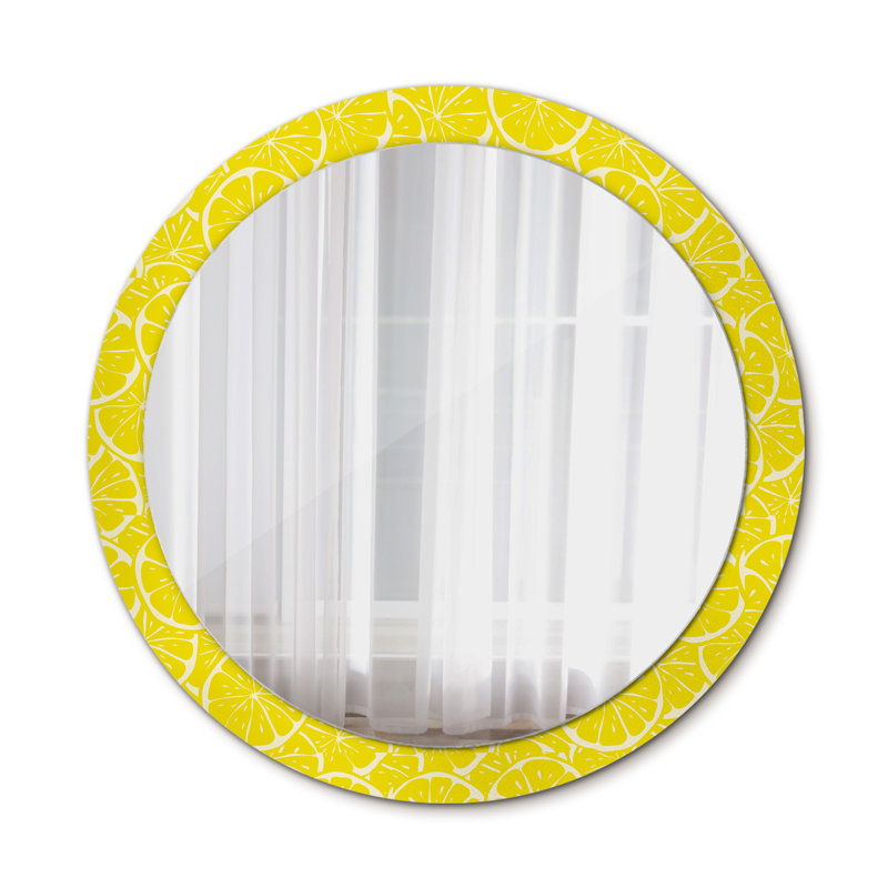 Huldar Glass Flat Wall Mirror