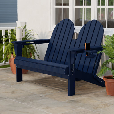 Poly Adirondack 49" Folding Bench