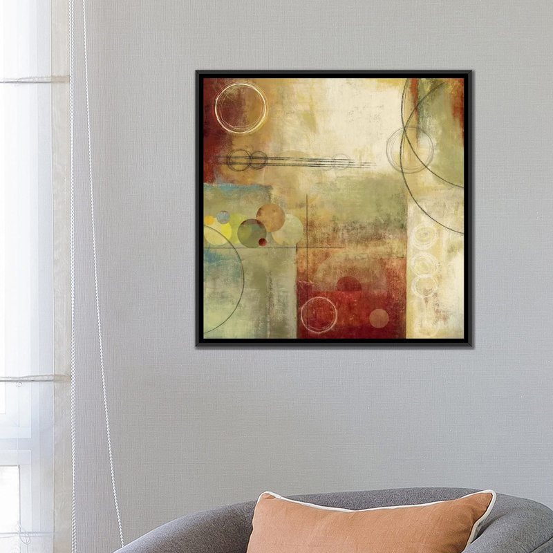 « weighted no », impression sur toile, H 18 po x l 18 po x P 1,5 po, Toile avec cadre noir, Pas de tapis