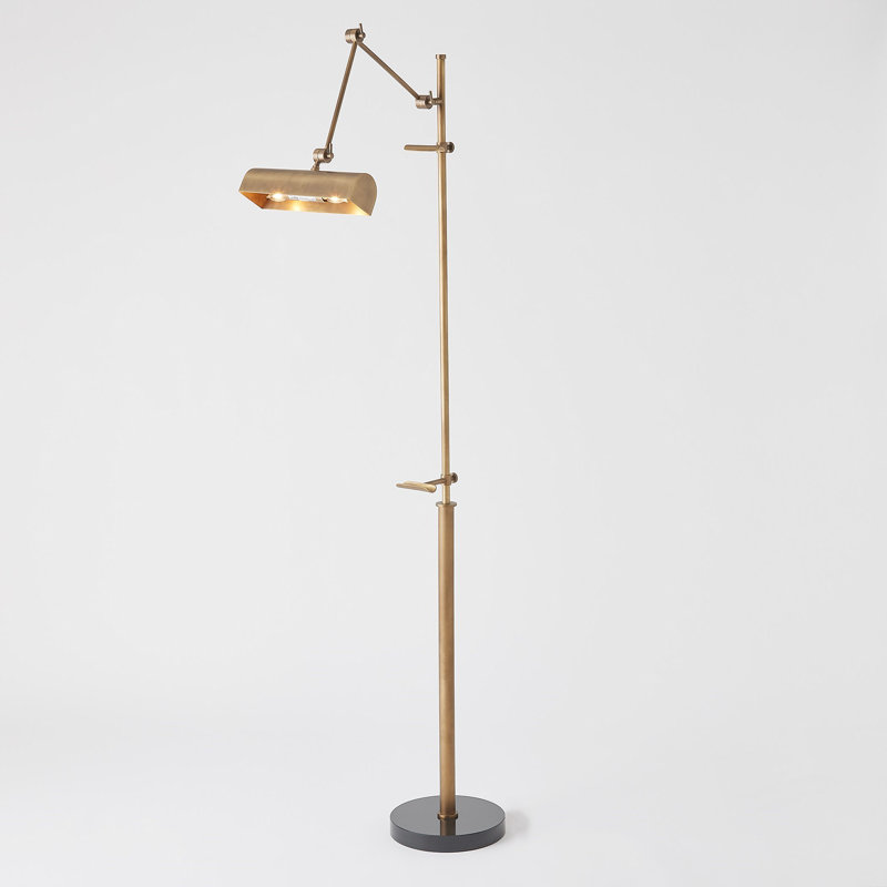 LED Swing Arm Floor Lamp