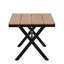 Ensemble d'extérieur contemporain avec chaises en rotin PE et table en plastique U_Style-876787687