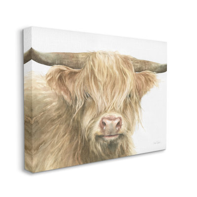 " Longhorn Cattle Painting "
