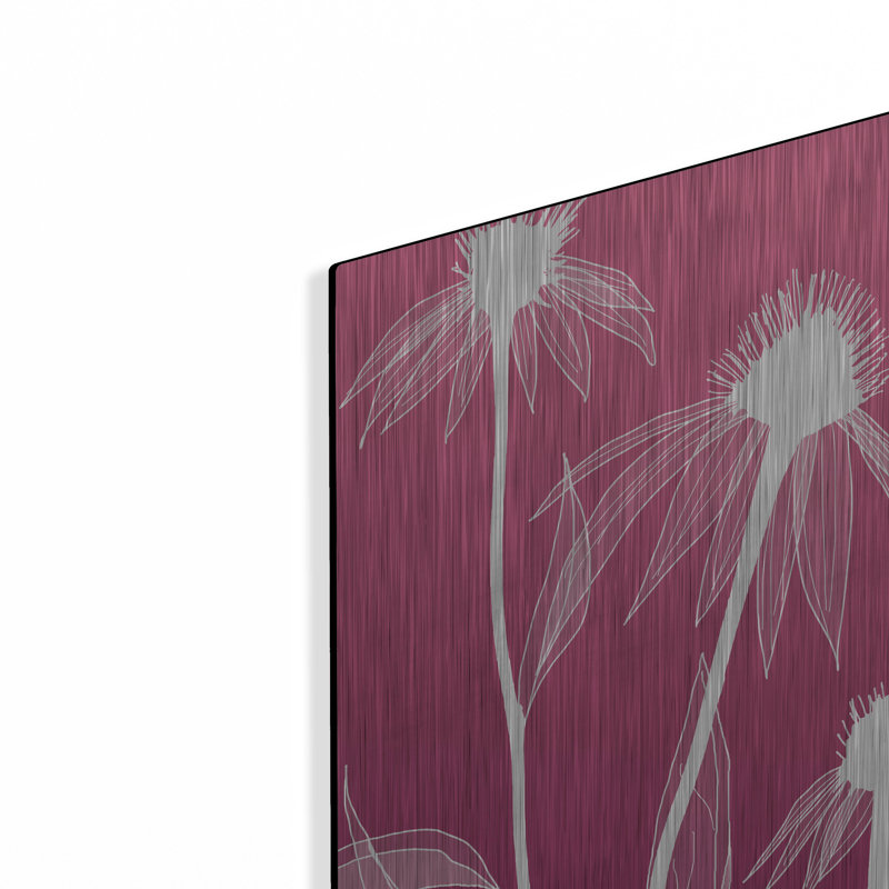 "Floral 5" par GraphINC, H 24 po x l 16 po