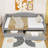 Twin XL Upholstered Daybed with 2 Drawers and LED Belt-262902903