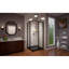 Cornerview 42" W x 42" D x 74.75" H Framed Square Sliding Shower Enclosure with Base Included-38407231-49978048