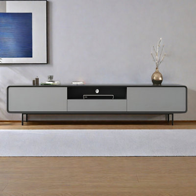 Modern Minimalist Style Wood TV Stand