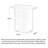 45.67" Black Standard Manufactured Reception Desk