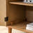 Hand-Carved Wooden 2-Door Cabinet