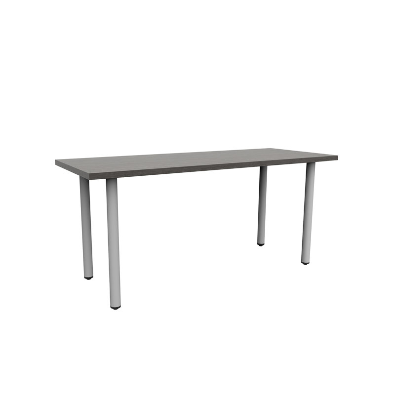 Table multi-usages avec pattes et pattes Jurni, H 29,50 po x L 60 po, gris