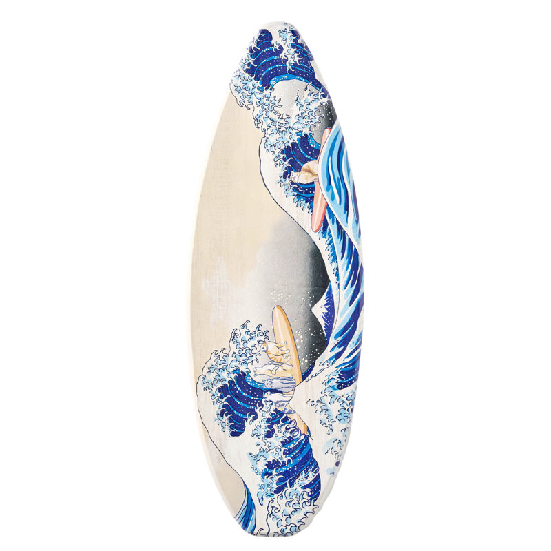 Planche de surf American Art Decor - art mural Chats tabby