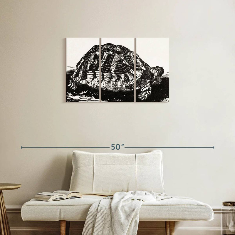 Brampt The Turtle, 20" H x 33" W
