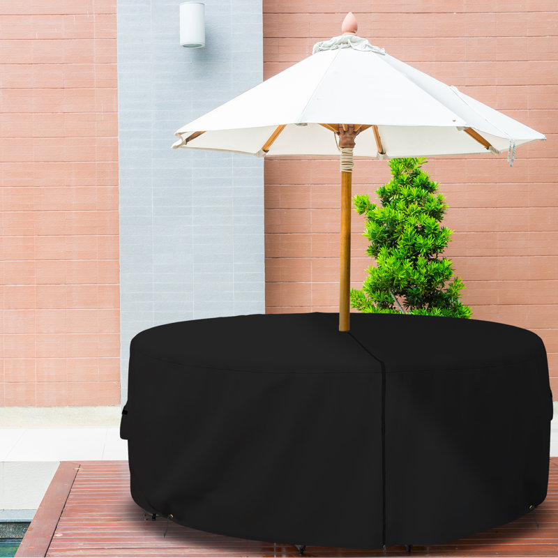 Outdoor Cover, Black, 61cm H x 276.9cm W
