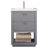 Eanes 24'' Single Bathroom Vanity with Porcelain Top-824333977