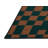 Machine Washable Checkered Green Area Rug-265819042