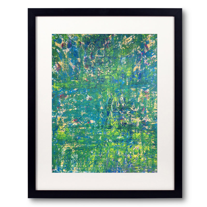 Chartwell Print by Drew Gaffney, Black Framed Paper, 31.25" H x 25.25" W
