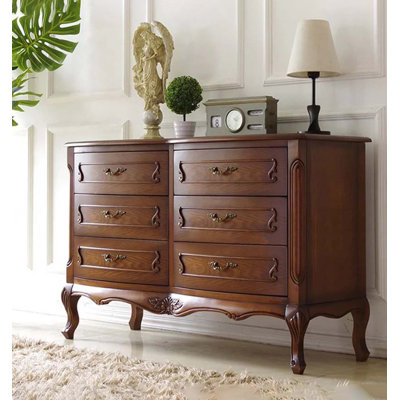Commode 6 tiroirs Ornate