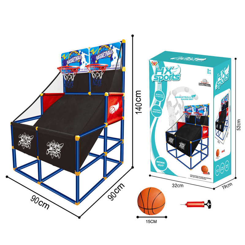 Arcade Basketball Game with 4 Balls Set