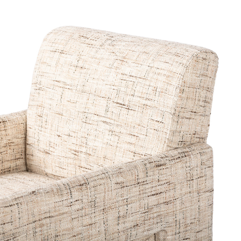 AMUR DINING ARMCHAIR-OSTEND NATURAL, Linen Ostend Natural