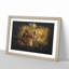 Lioness with Lion Cub - Framed Print-62802563-62802566