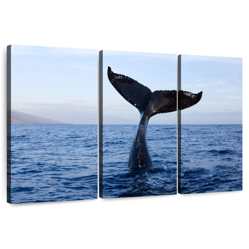 Whale Watching, 14" H x 23" W