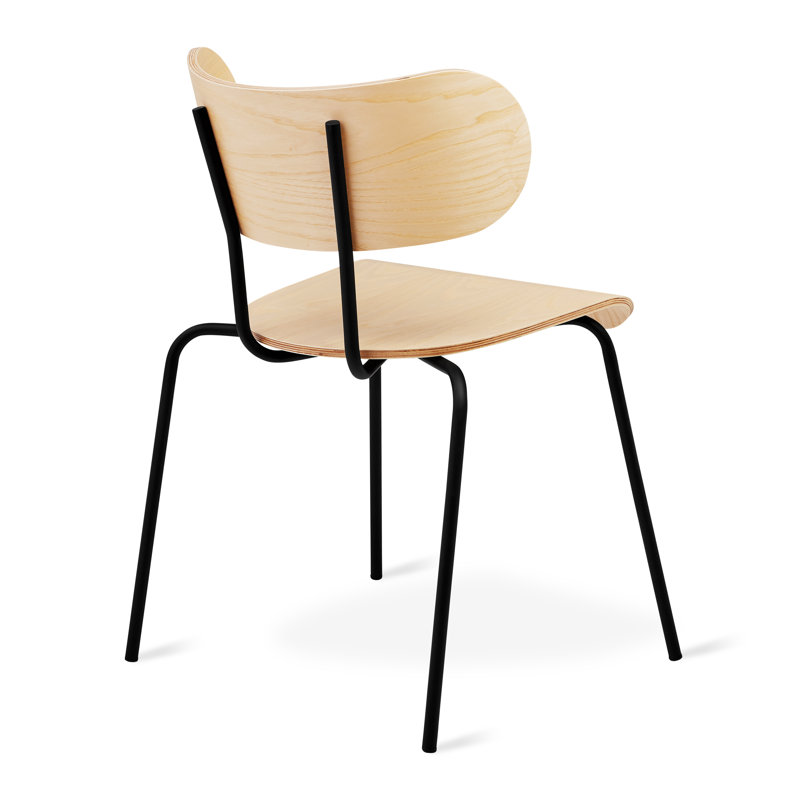 Bantam Dining Chair, Blonde Ash/Black