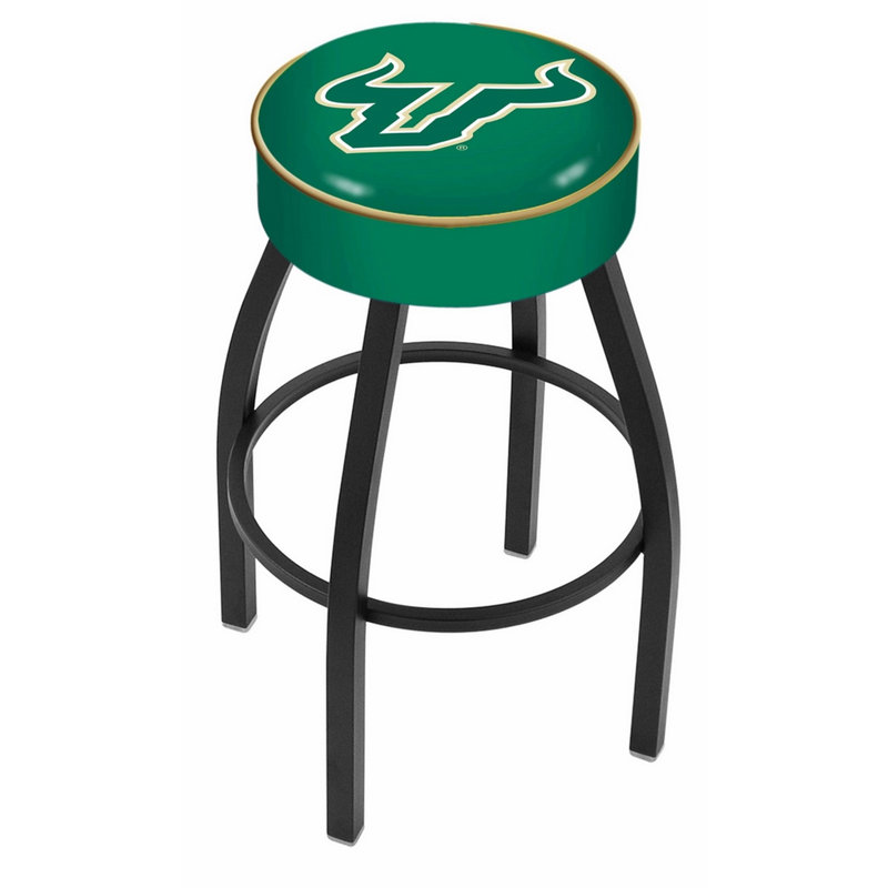 Tabouret de bar et de comptoir NCAA, South Florida, Noir, Tabouret de bar (assise de 30 po de hauteur)