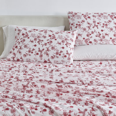 Winter Floral Ultra Soft Microfiber Sheet Set