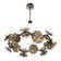 Giselle 24-Light Chandelier in Delphine