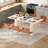 Brittay White Modern Rectangular Dining Table-425291370
