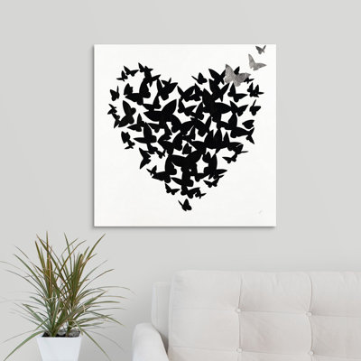 «Hearts in Flight III», impression sur toile